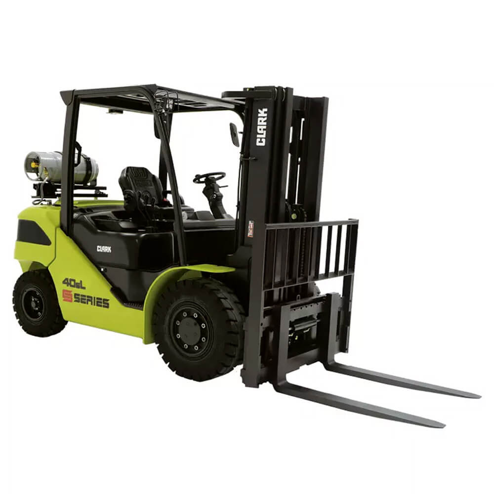 Forklift unloading commercial goods from a lorry in Windsor